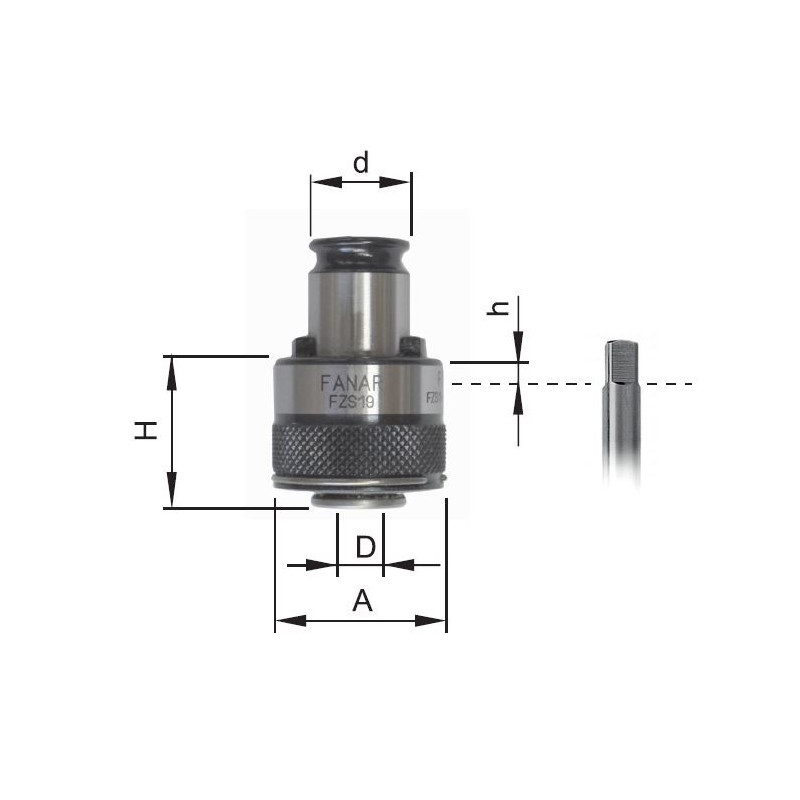 Zabierak FZS31/M24 D18-DIN