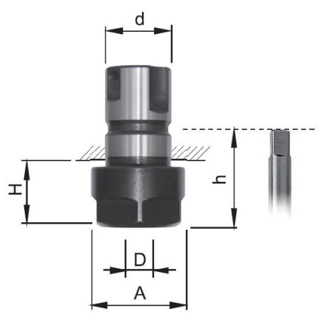 Adapter A20/ER16