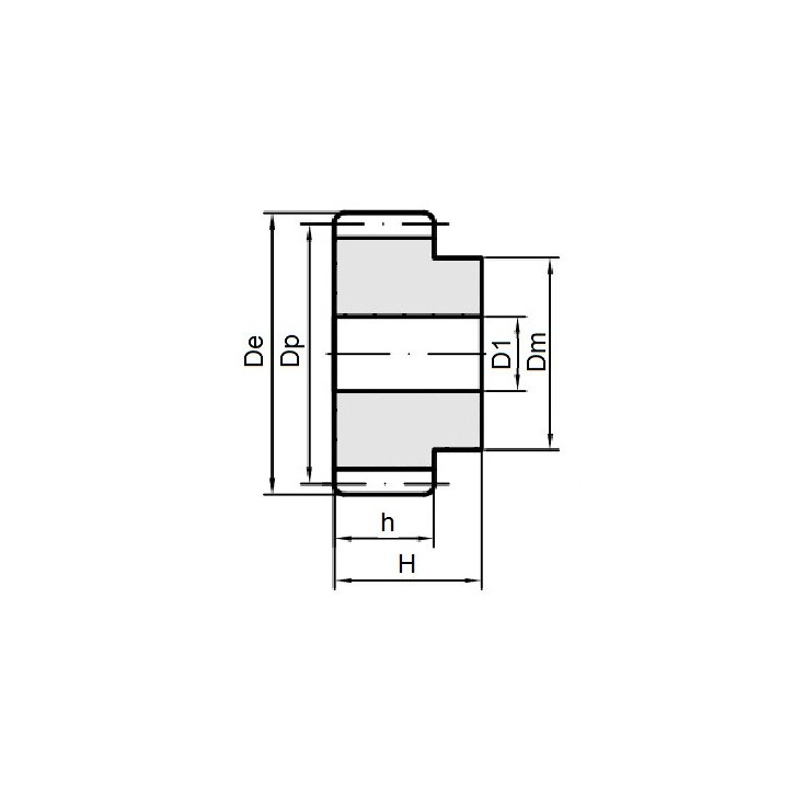 Koło modułowe M1,5-z13