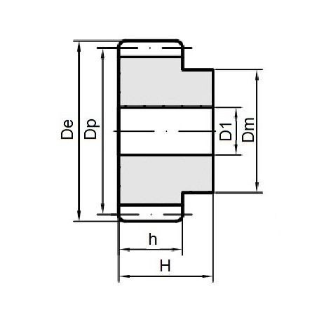 Koło modułowe M1,5-z21