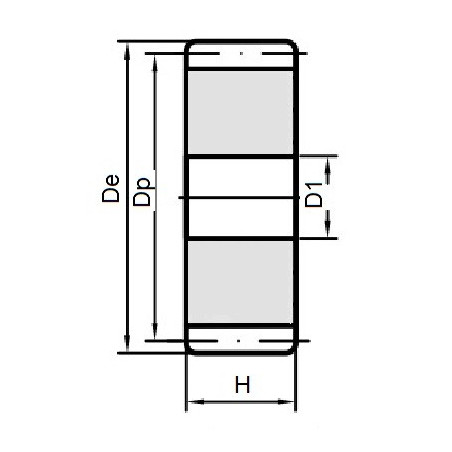 Koło modułowe bez piasty M1-z127