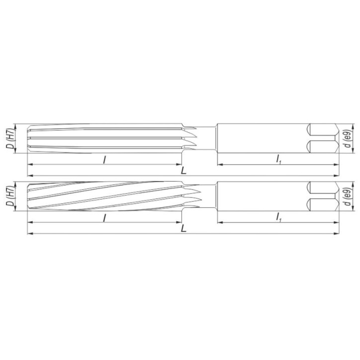 Rozwiertak DIN 206-B 12.5