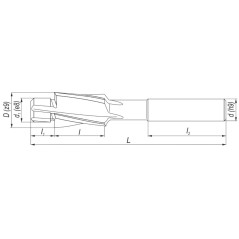 Pogłębiacz M4/z DIN 373 8x3.3