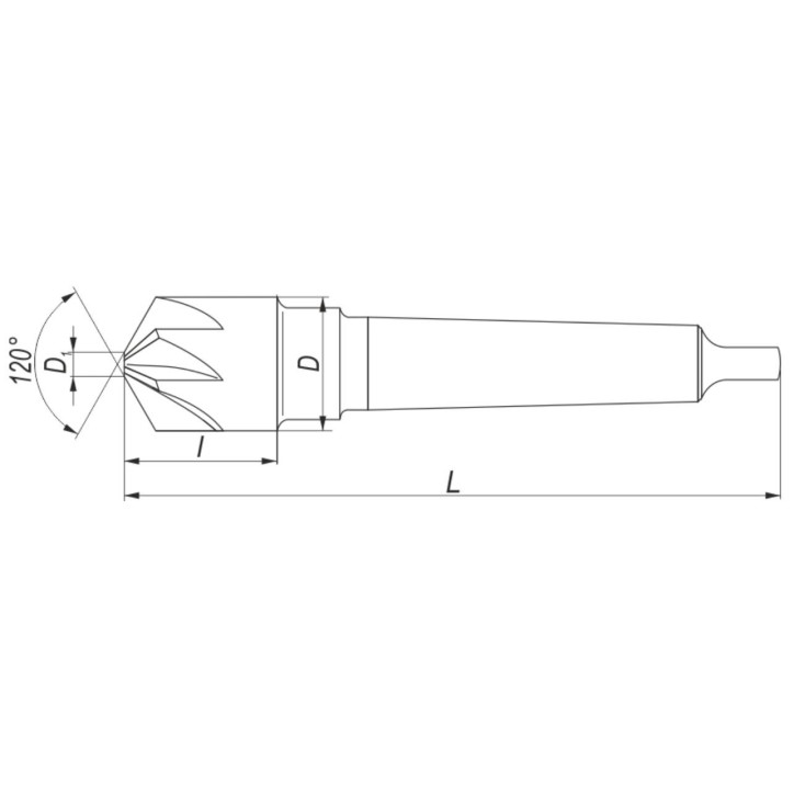 Pogłębiacz DIN 347-B 63/120