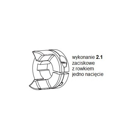 Piasta kłowa ROTEX GS9 fi10 wyk. 2.1