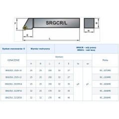 NÓŻ TOK.SKŁADANY SRGCR 2525M16