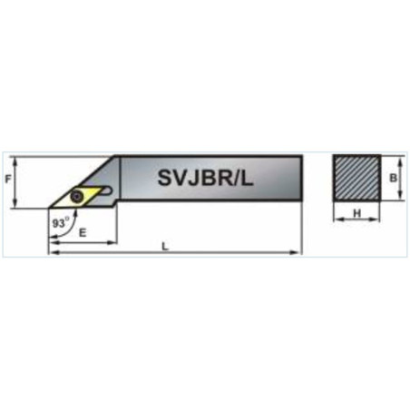 NÓŻ TOK.SKŁAD.SVJBL 2525M16P