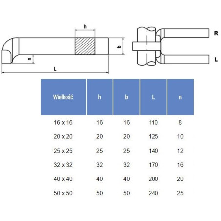 NÓŻ TOKARSKI ISO5L 0808 K10