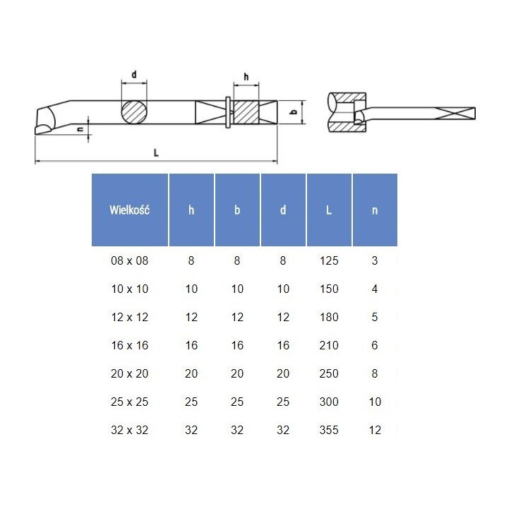 NÓŻ TOKARSKI ISO9 1616 P30