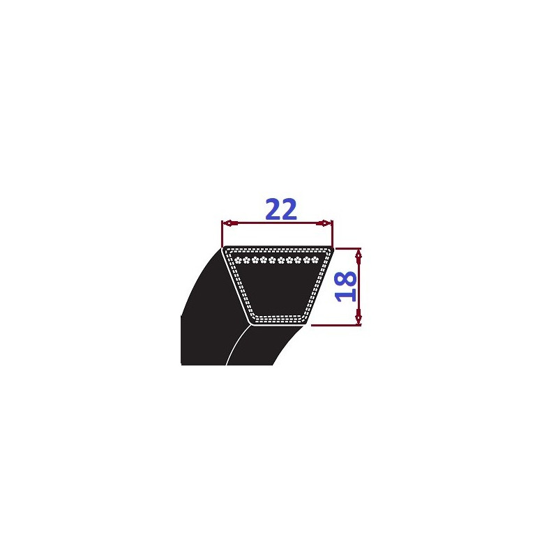 Pas klinowy SPC 2650 Lp-PS CONTI