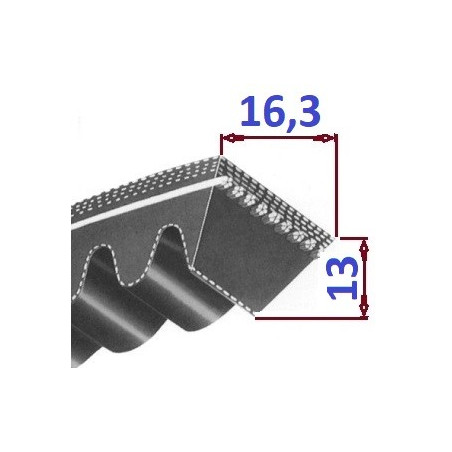 Pas klinowy XPB 1080 Lp PIONEER CONTI