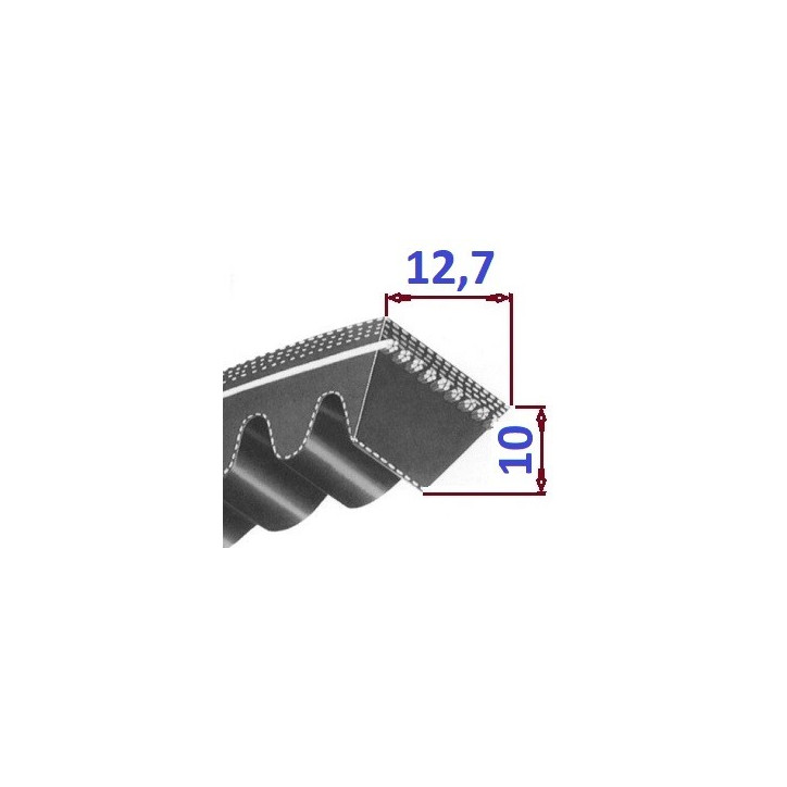 Pas klinowy XPA 707 Lp OPTIBELT