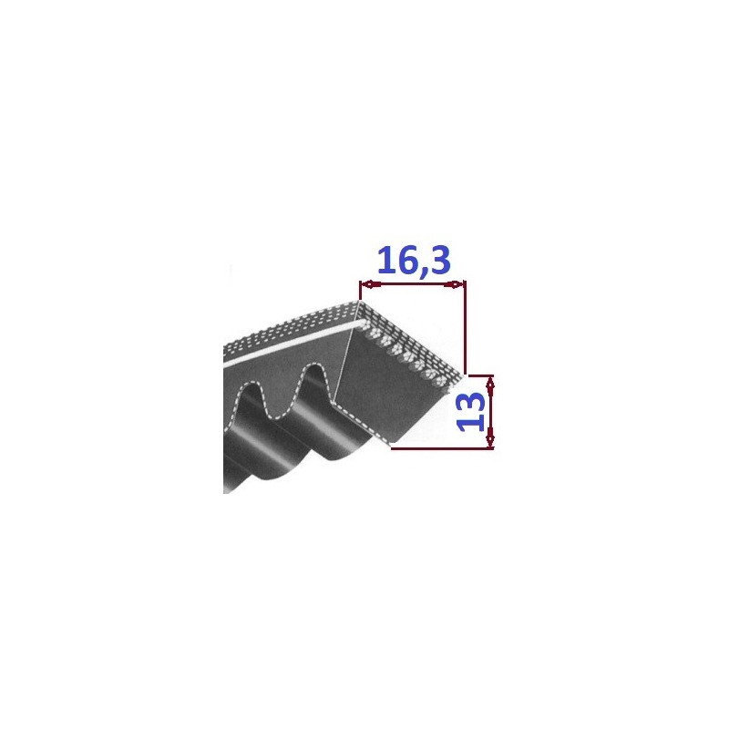 Pas klinowy XPB 1410 Lp PIX