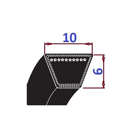 Pas klinowy Z 315 Li337Lp OPTIBELT