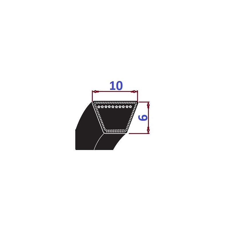 Pas klinowy Z 425 Li447Lp OPTIBELT