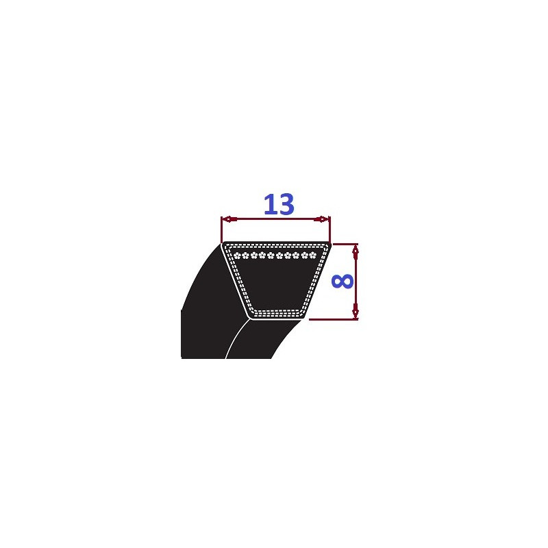 Pas klinowy A 407 Li437Lp-CL GOODYEAR