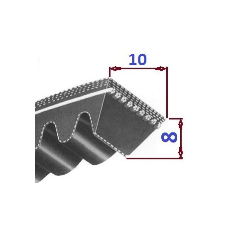 Pas klinowy AVX10 617 OPTIBELT