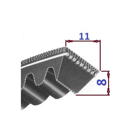 Pas klinowy AVX11 525 GOODYEAR