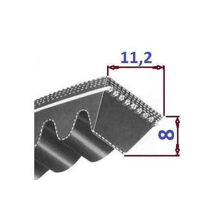 Pas klinowy AVX11,2 866 OPTIBELT