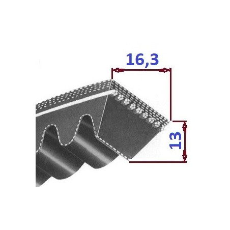 Pas klinowy AVX17 1200 HD GOODYEAR