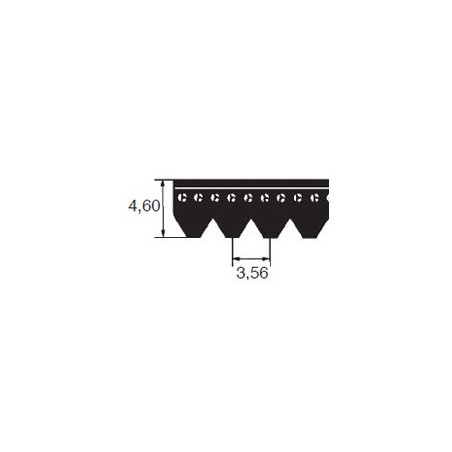 Pas klinowy wielorowkowy 4 PK 1016