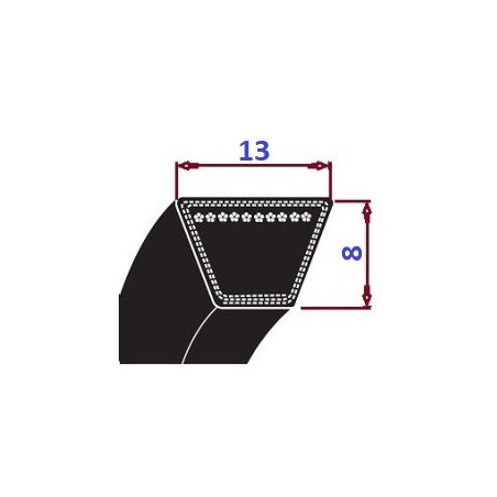 Pas klinowy A 710 Li743Lp-PS CONTI