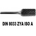Pilniki obrotowe walcowe DIN 8033-2 DIN ZYA ISO A